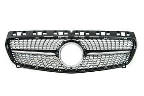 Решітка радіатора Black Diamond на мерседес A-клас W176 2012-2015 року