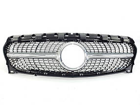 Решітка радіатора Silver Diamond на мерседес CLA-клас C117 2017-2019 року