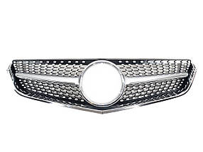 Решітка радіатора Silver Diamond на мерседес E-клас Coupe C207 2009-2013 року
