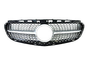 Решітка радіатора Silver Diamond на мерседес E-клас W212 2013-2016 року