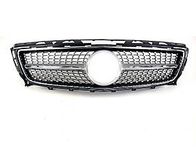 Решітка радіатора Silver Diamond на мерседес CLS-клас C218 2011-2014 року