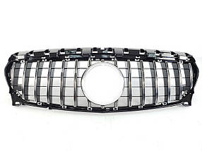 Решітка радіатора Chrome Black GT на мерседес CLA-клас C117 2017-2019 року