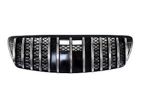 Решітка радіатора Chrome Black GT на мерседес E-клас W211 2002-2006 року