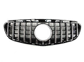 Решітка радіатора Chrome Black GT на мерседес E-клас W212 2013-2016 року