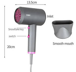 Фен VGR V-400 Black, фото 2