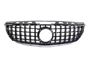 Решітка радіатора Full Black GT на мерседес CLS-клас C218 2011-2014 року