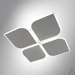 Керована світлодіодна люстра AERO 70W 4F-WHITE Esllse 3000-6500К 3500-7000Lm 455x455x57-220-IP20