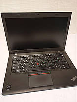 Ультрабук Б-клас Lenovo Thinkpad T450/ 14" (1366x768)/ Core i5-5200U/ 8 GB RAM/ 240 GB SSD/ HD 5500, фото 4