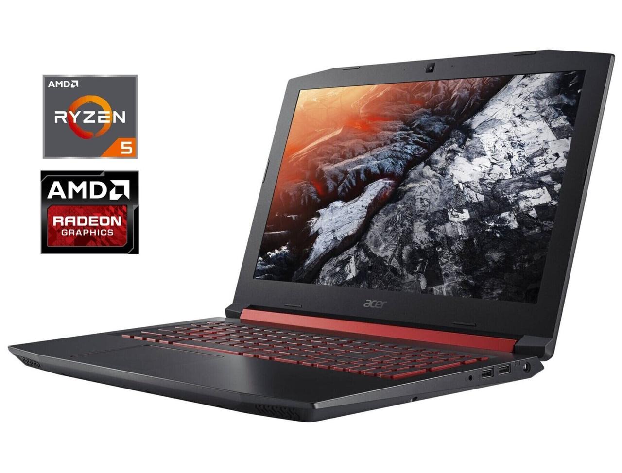 Ігровий ноутбук Acer Nitro 5 AN515-42/ 15.6" 1920x1080/ Ryzen 5 2500U/ 32GB RAM/ 128GB SSD+1000GB HDD/ Radeon RX 560X 4GB