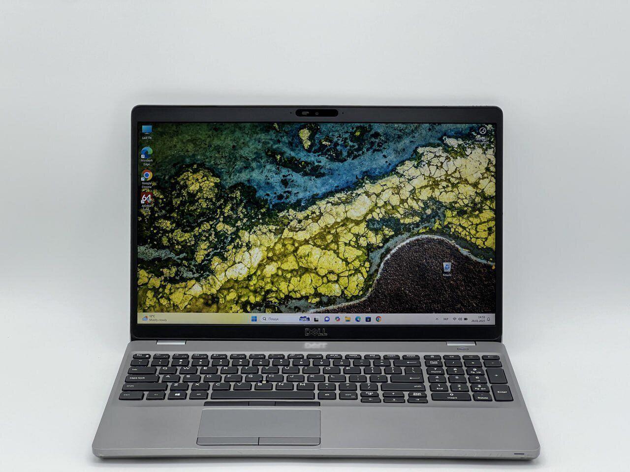 Б/в Ноутбук Dell Latitude 5510 15.6" 1920x1080| Core i5-10210U| 16 GB RAM| 480 GB SSD| UHD