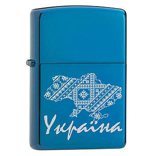Бензинова запальничка Карта України US-0014