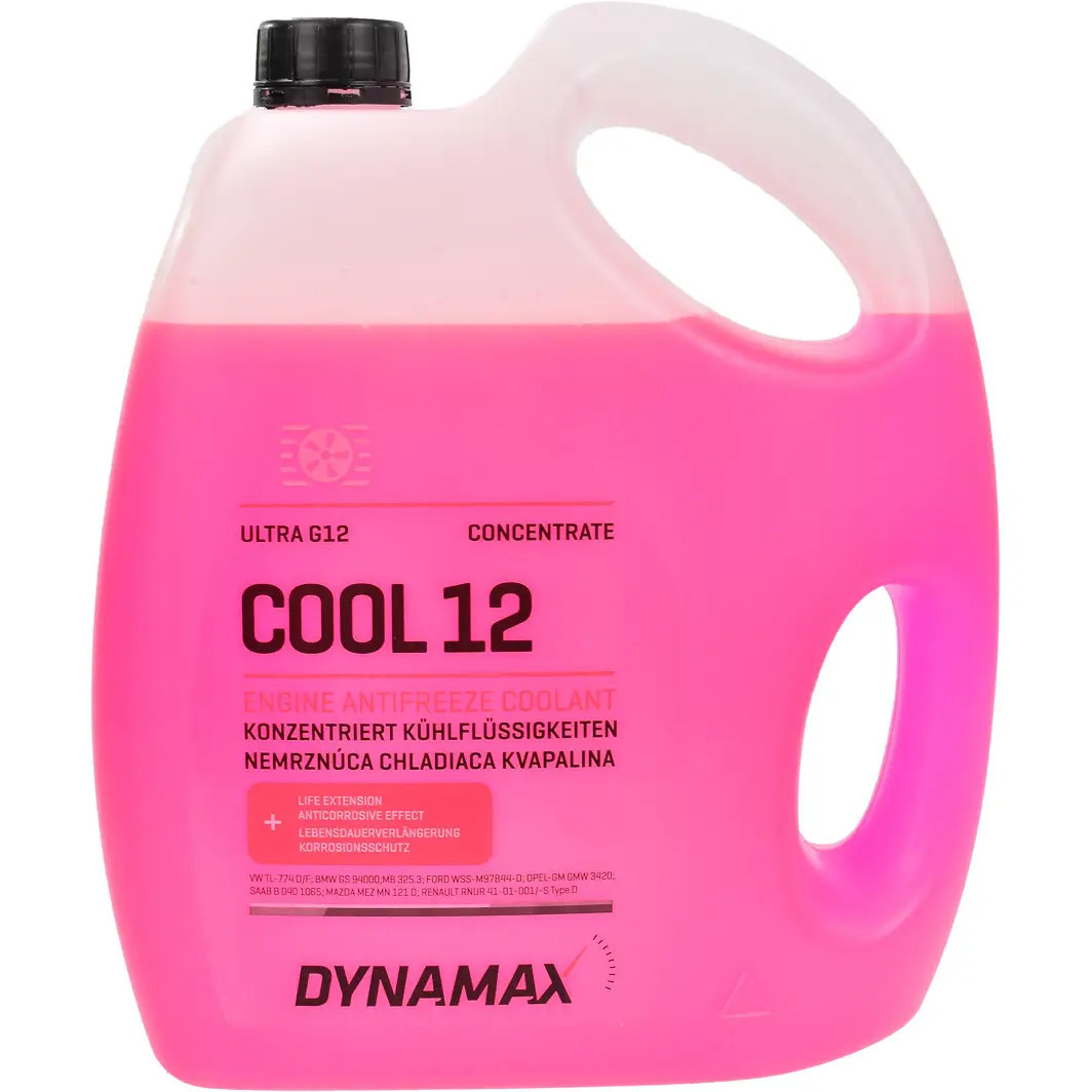 Dynamax Cool Ultra G12 червоний, 5 л (502111) концентрат антифризу, фото 1