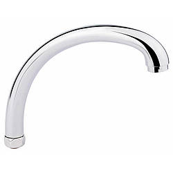 Излив Lidz Niagara 273, 25 см, хром, артикул SD00032297, з силуміну, поворотний для змішувача.