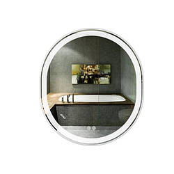 Зеркало Qtap Gemini 800x700 з LED-підсвіткою Touch, антизапотівання, диммер, регулювання кольору SD00052318