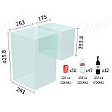 Двокамерний автохолодильник Alpicool CLS55 -20 °C.  – 12, 24, 220 в, фото 8