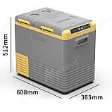 Двокамерний автохолодильник Alpicool CLS55 -20 °C.  – 12, 24, 220 в, фото 7