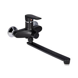 Смеситель для ванни Brinex 35B 005, артикул SD00049619, з довгим виливом і зручним управлінням, ABS пластик.