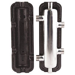 Гідрострілка SD Forte 1" 50 кВт, артикул SD00039984, нержавіюча сталь, для систем опалення та водопостачання