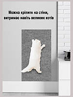 Килимки кігтеточки для захисту меблів від подряпин котів. Кігтеточка на кут меблів для котів бежева 30х100см, фото 9