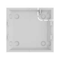 Частина пластикового корпусу Smartbracket_Ajax MotionCam white (задня кришка)
