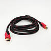 Кабель Hdmi/Hdmi посилений в обмотці NK-941 3 м, фото 8