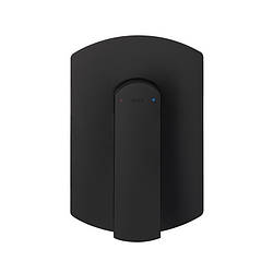Смеситель для душа Qtap Slavonice QTSLA267BLM45903, чорний матовий, прихованого монтажу, артикул SD00052027