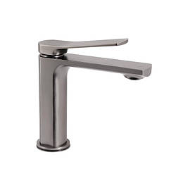 Смеситель для раковини Qtap Slavonice QTSLA270GMB45924, Gunmetal Black PVD, артикул SD00052048, латунь.