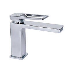 Смеситель для раковини Qtap Gemini Loop QTGEM2701CRM45699, хром, латунь, артикул SD00051823