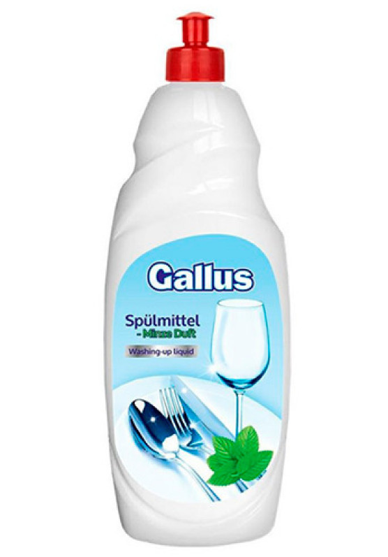Засіб для миття посуду Gallus Minze Duft М'ята 850 мл (4251415303293)