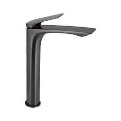 Смеситель для раковини Qtap Vlasta New високий QTVLA269GMB45653 Gunmetal Black PVD, артикул SD00051777