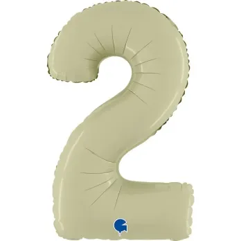 Цифра "2" фольгована