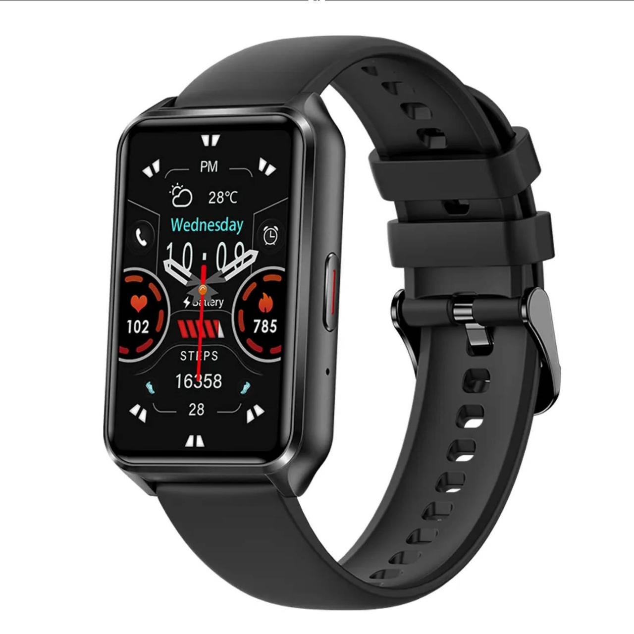 Смарт-годинник Lige H37 PRO з тонометром Black (SW0001LH37PB)