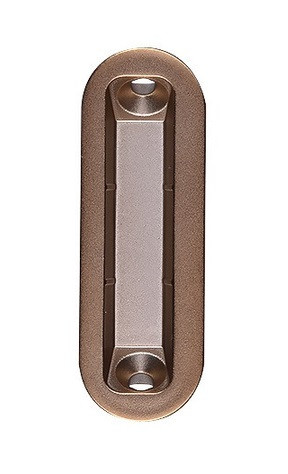 Відповідна планка до замків AGB Polaris магнітна коричнева B02402.05.22