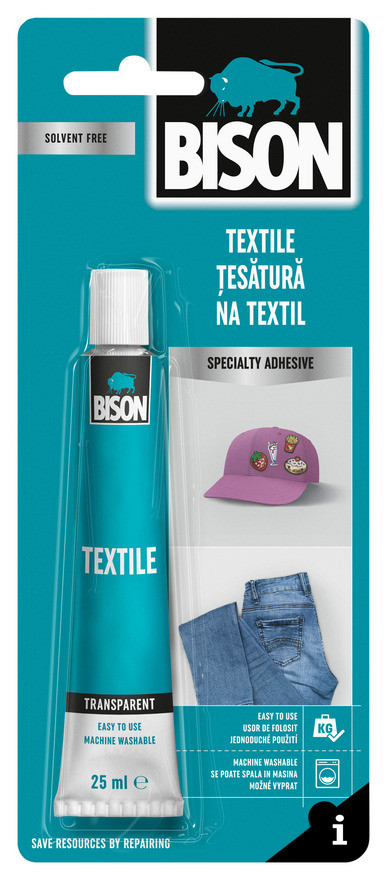 Клей для твердого пластику Bison 25 мл
