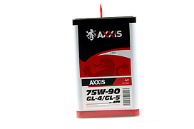 Олива трансміс. AXXIS 75W-90 GL-4 / GL-5 (Каністра 4 л) AX-2061