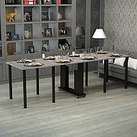 Обідній стіл-книжка "Діалог" Хортиця (2750x800x730) Гамма-стиль