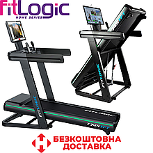 Бігова доріжка складна для дому електрична бігова доріжка для схуднення FitLogic T745 TFT навантаження 150кг