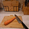 Бамбукові кухонні дошки 4 шт. Ruhhy 19338, фото 6