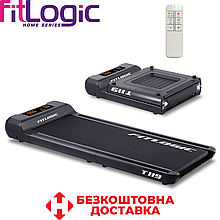 Бігова доріжка для дому електрична бігова доріжка для схуднення FitLogic T119 навантаження 110 кг