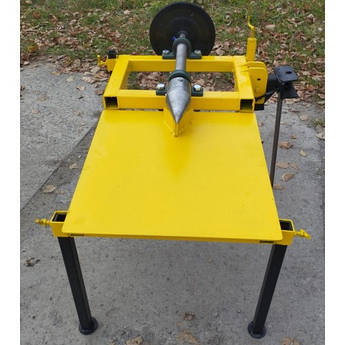 Дровокол Гарпун для мотоблока та мототрактора із підставкою та підніжками