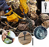 Універсальна багатофункціональна саперна лопата KraftDele 16 в 1 KD KD, фото 5