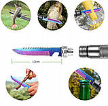 Універсальна багатофункціональна саперна лопата KraftDele 16 в 1 KD KD, фото 6