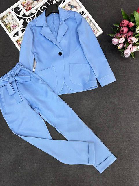 Костюм брючний для дівчинки Лілія | на ріст 134-158р.