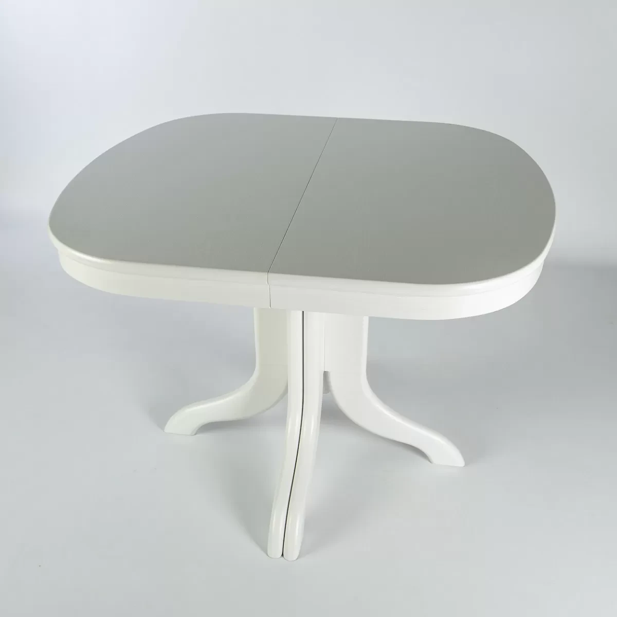 Стіл-трансформер з масиву дерева Кальмар  Askalon , колір білий