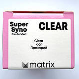 Прозорий відтінок Clear (покриття блиском) Тонер для волосся без аміаку Matrix Super Sync Pre-Bonded,90ml, фото 3