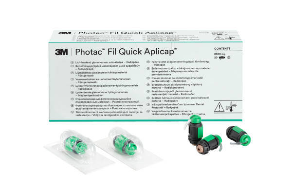 Photac™ Fil Quick Aplicap™, 20 капсул, відтінок А1, фото 1