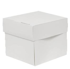 Упаковка для бургера Біла 120х120х110 КУББ1