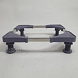 Підставка під пральну машину та холодильник, регульована стійка-підставка для побутової техніки, D-910, фото 2