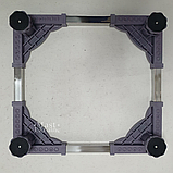 Підставка під пральну машину та холодильник, регульована стійка-підставка для побутової техніки, D-910, фото 8