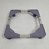 Підставка під пральну машину та холодильник, регульована стійка-підставка для побутової техніки, D-910, фото 4